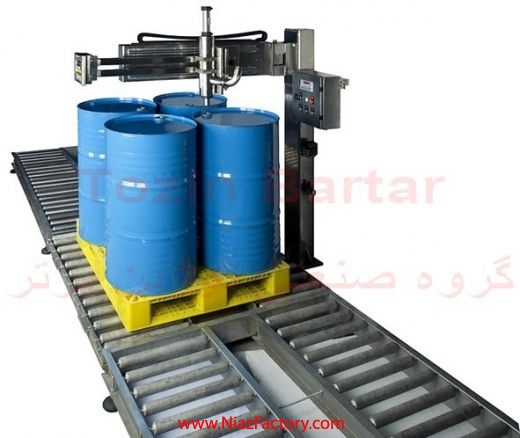 دستگاه پرکن اتوماتیک بشکه پالتی