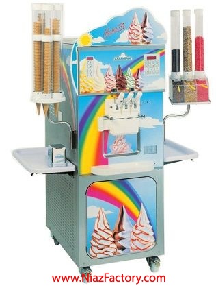 ماشین آلات تولید بستنی ماشین سازی پارس